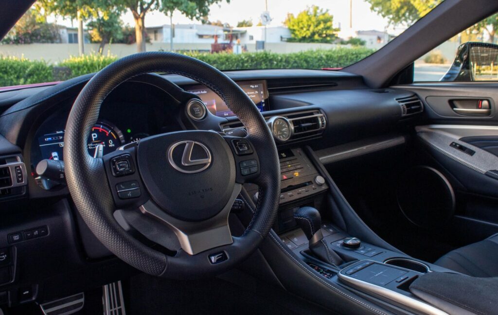2025 Lexus RC F interior