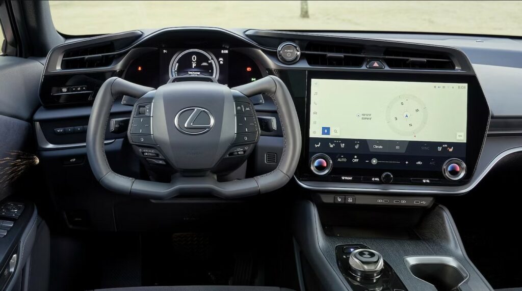 2025 Lexus RZ Interior