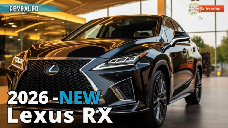 2026 Lexus RX Specs, Redesign, Release Date