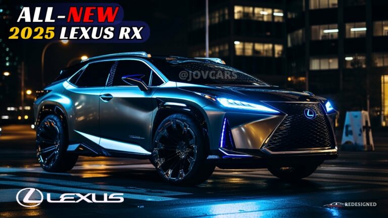 Introducing the New 2025 Lexus RX: A Revolutionary Take on Luxury and Innovation