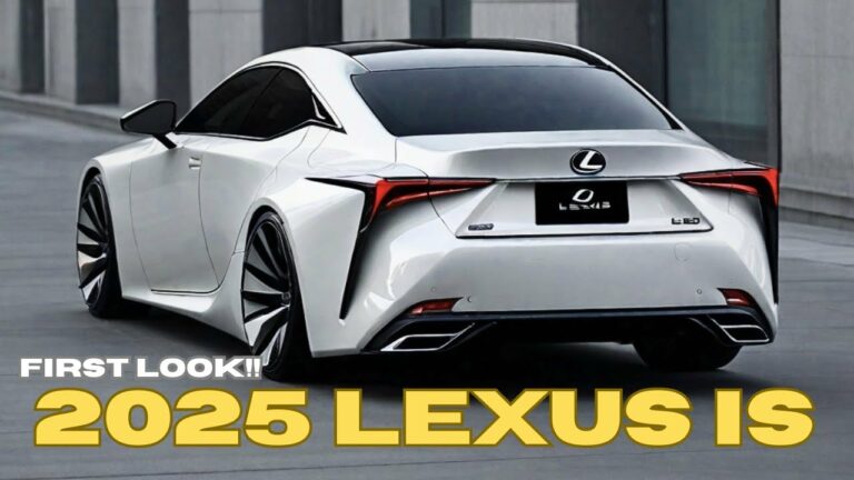 Unveiling the All-New 2025 Lexus IS: A Symphony of Style and Performance