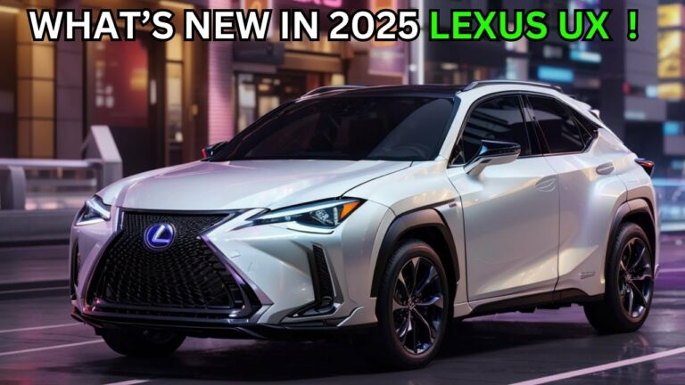 Unveiling the New 2025 Lexus UX: A Symphony of Style and Innovation